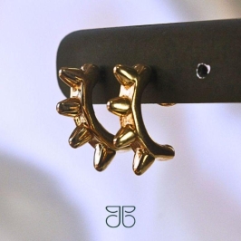 BRINCO MEIA ARGOLA SPIKE P