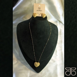 CONJUNTO CORAÇÃO DIAMANTADO