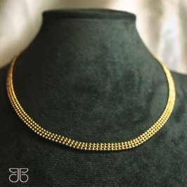 CHOKER BOLINHA 3 FILETES