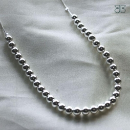 GARGANTILHA 34 BOLAS PRATA