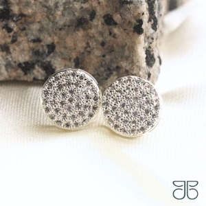 BRINCO CHUVEIRO REDONDO PRATA