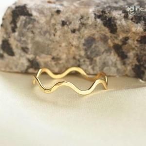 ANEL ONDINHA LISA OURO