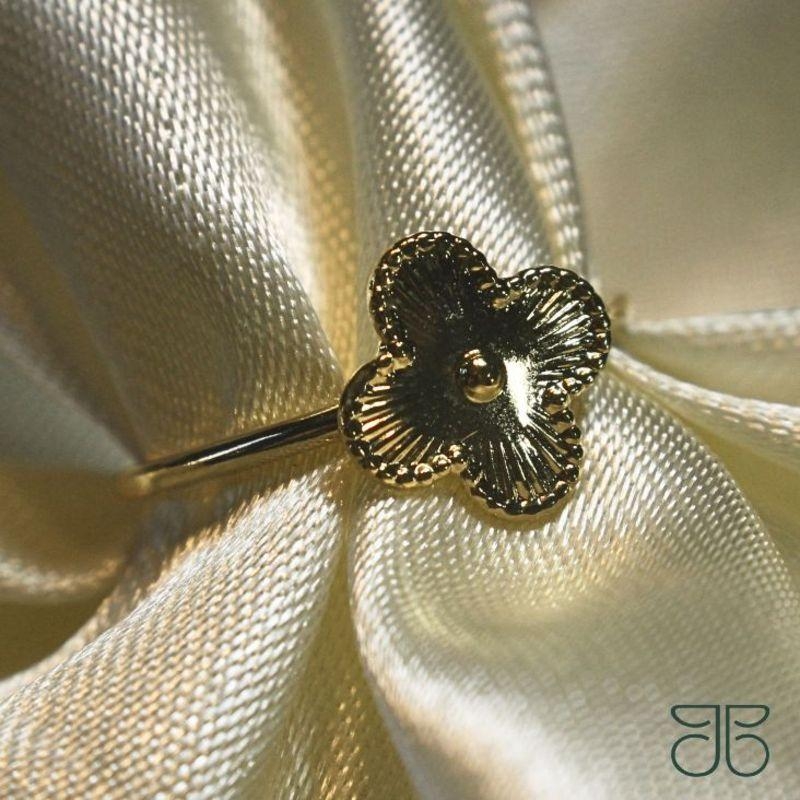 ANEL TREVINHO REGULÁVEL OURO