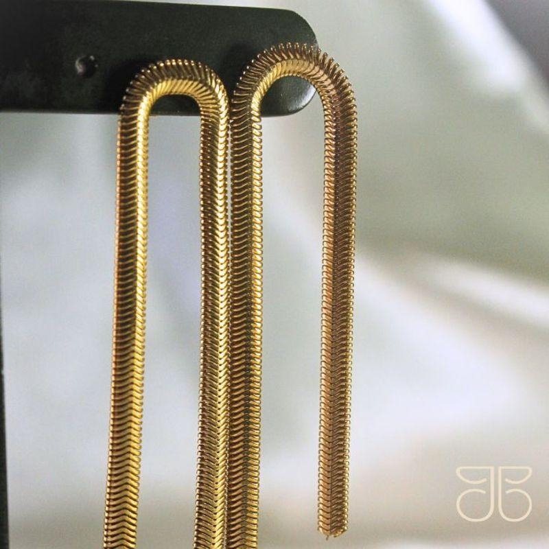 BRINCO RABO DE RATO DUPLO OURO