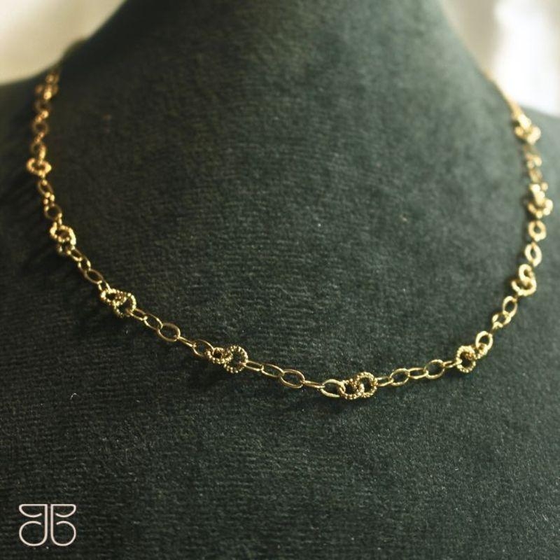 CHOCKER ELINHOS ARGOLA DIAMANTADA