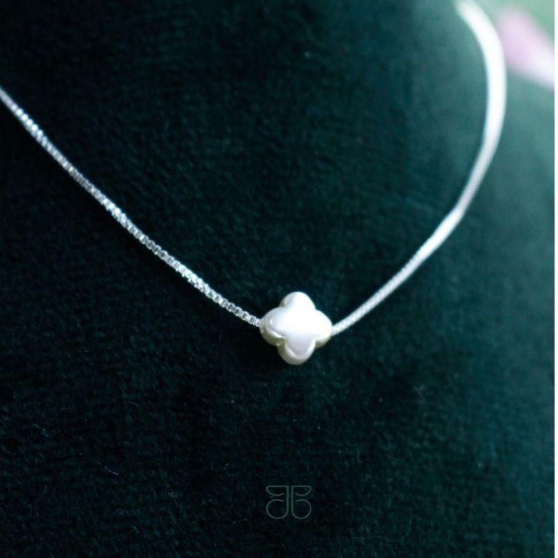 GARGANTILHA 1 TREVINHO PEROLA 45CM