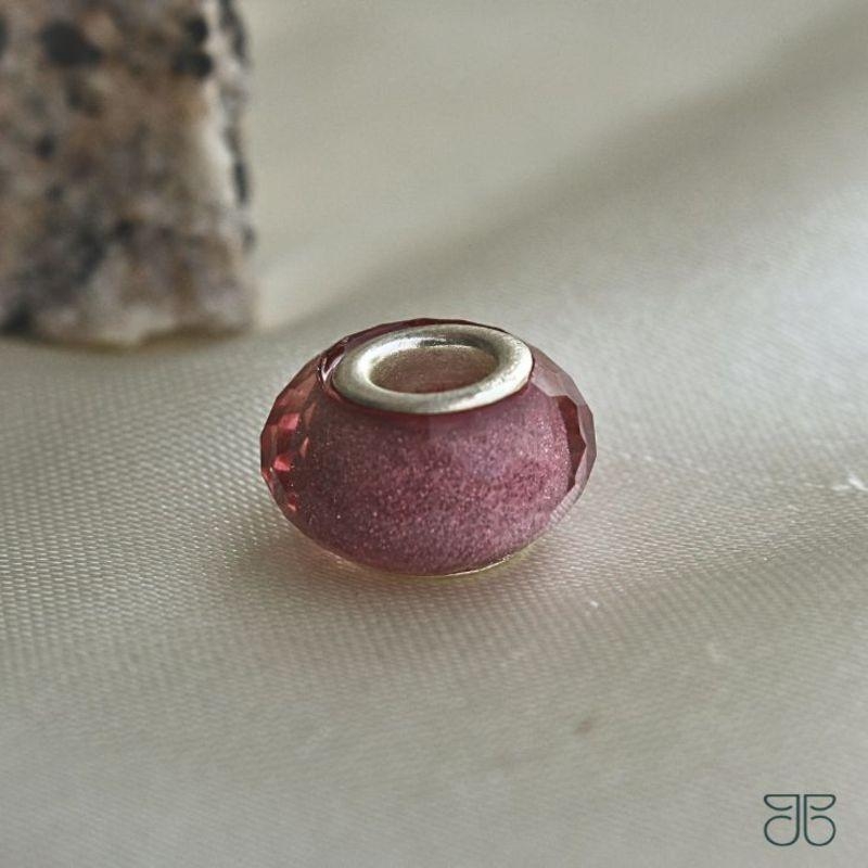 MURANO ROXO GLITER PRATA