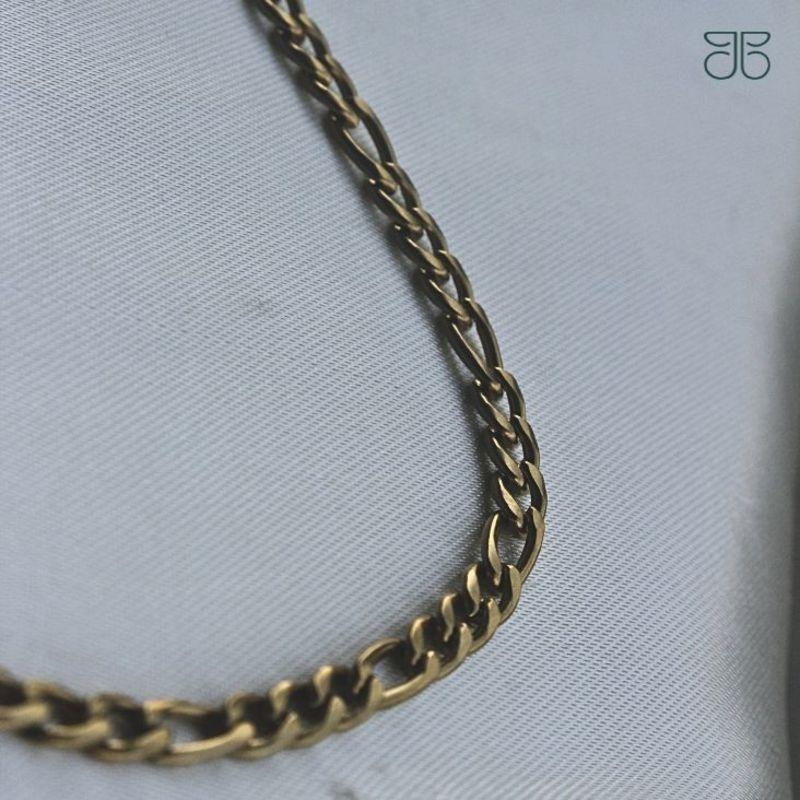 CORRENTE FÍGARO AÇO INOX STILL MASCULINA