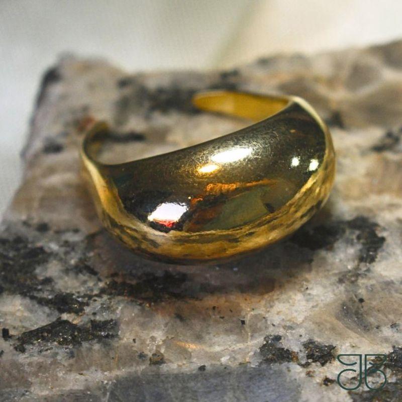 ANEL REGULAVEL BAGUETE GG LISO