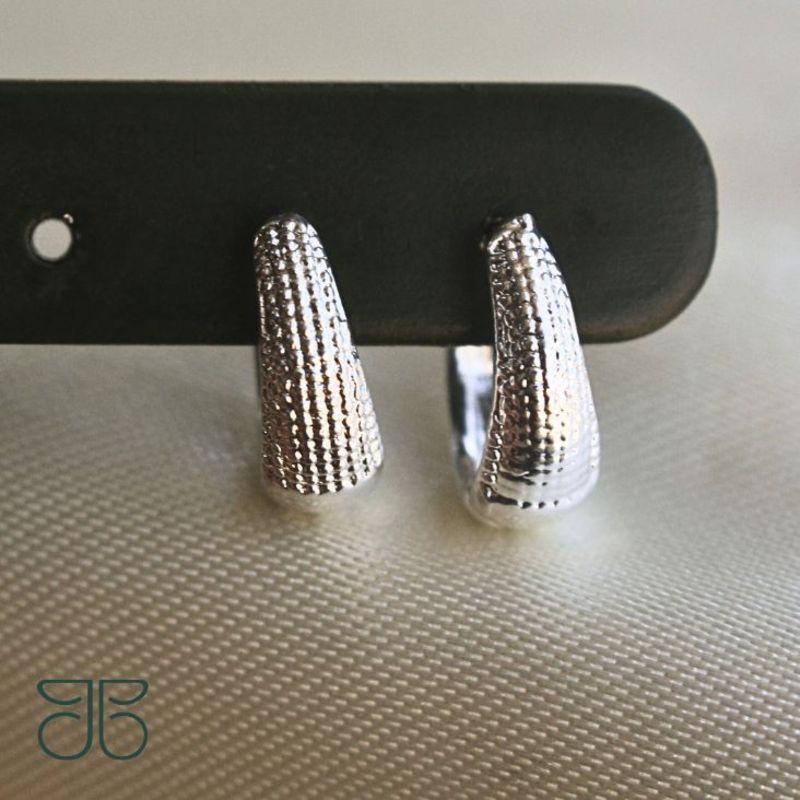 ARGOLINHA DIAMANTADA PP PRATA