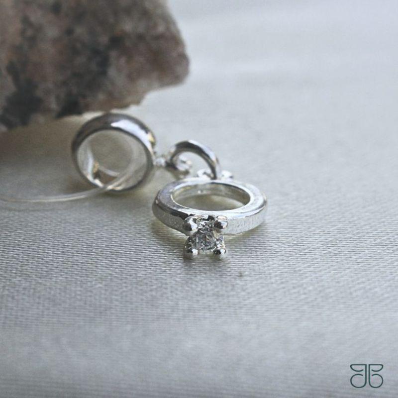 BERLOQUE SOLITÁRIO PRATA