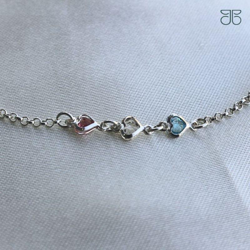 PULSEIRA INFANTIL SALADINHA CORAÇÃO