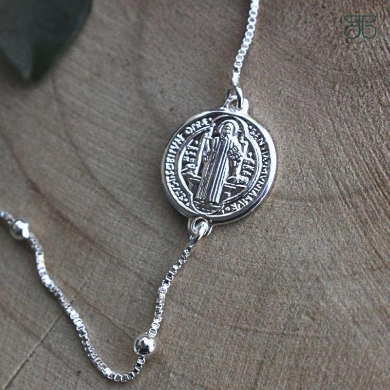 PULSEIRA MEDALHA SÃO BENTO