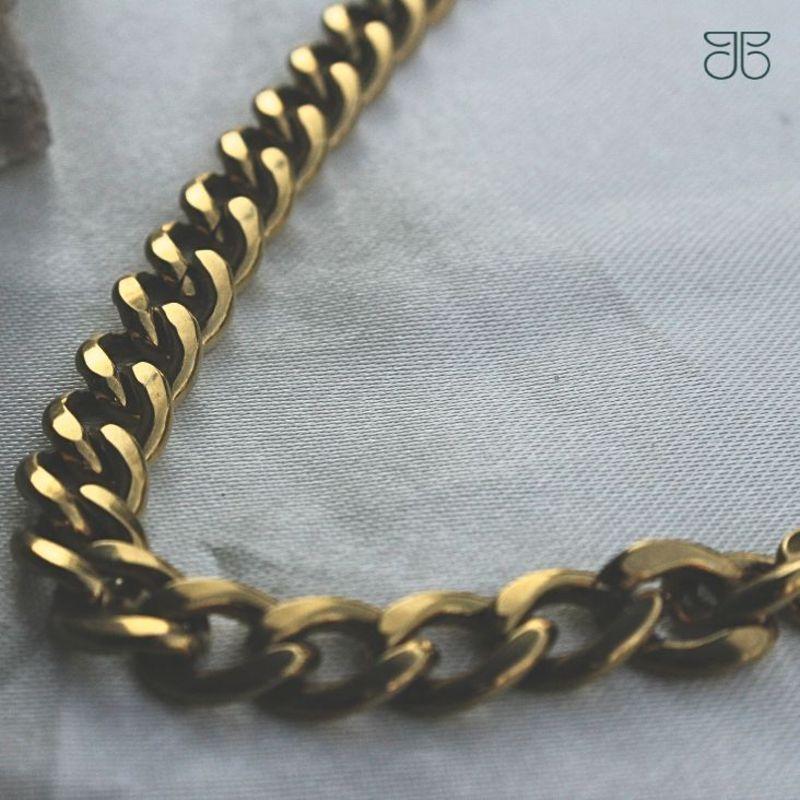 CORRENTE MASCULINA ELO 1x1 STEEL